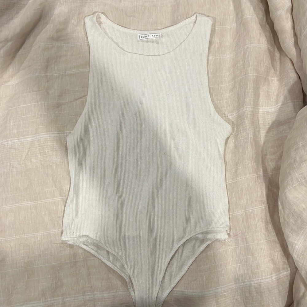 Ribbed Emory park bodysuit that has never been worn. Very soft material.